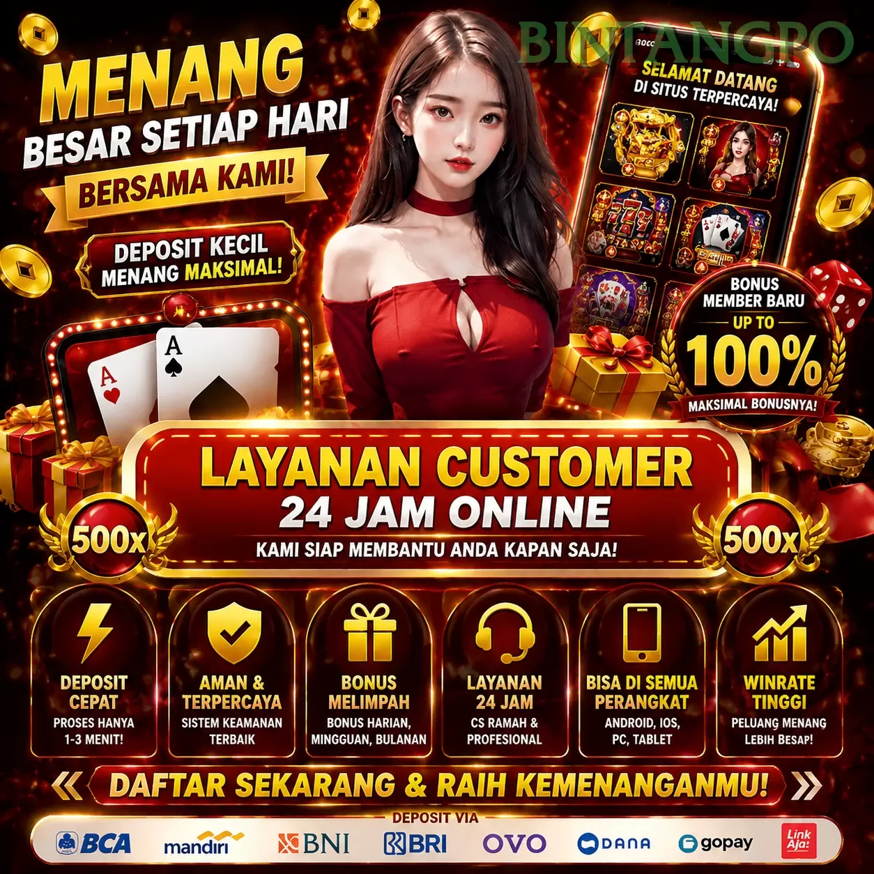 Main bintangport88q Menang Jackpot Besar